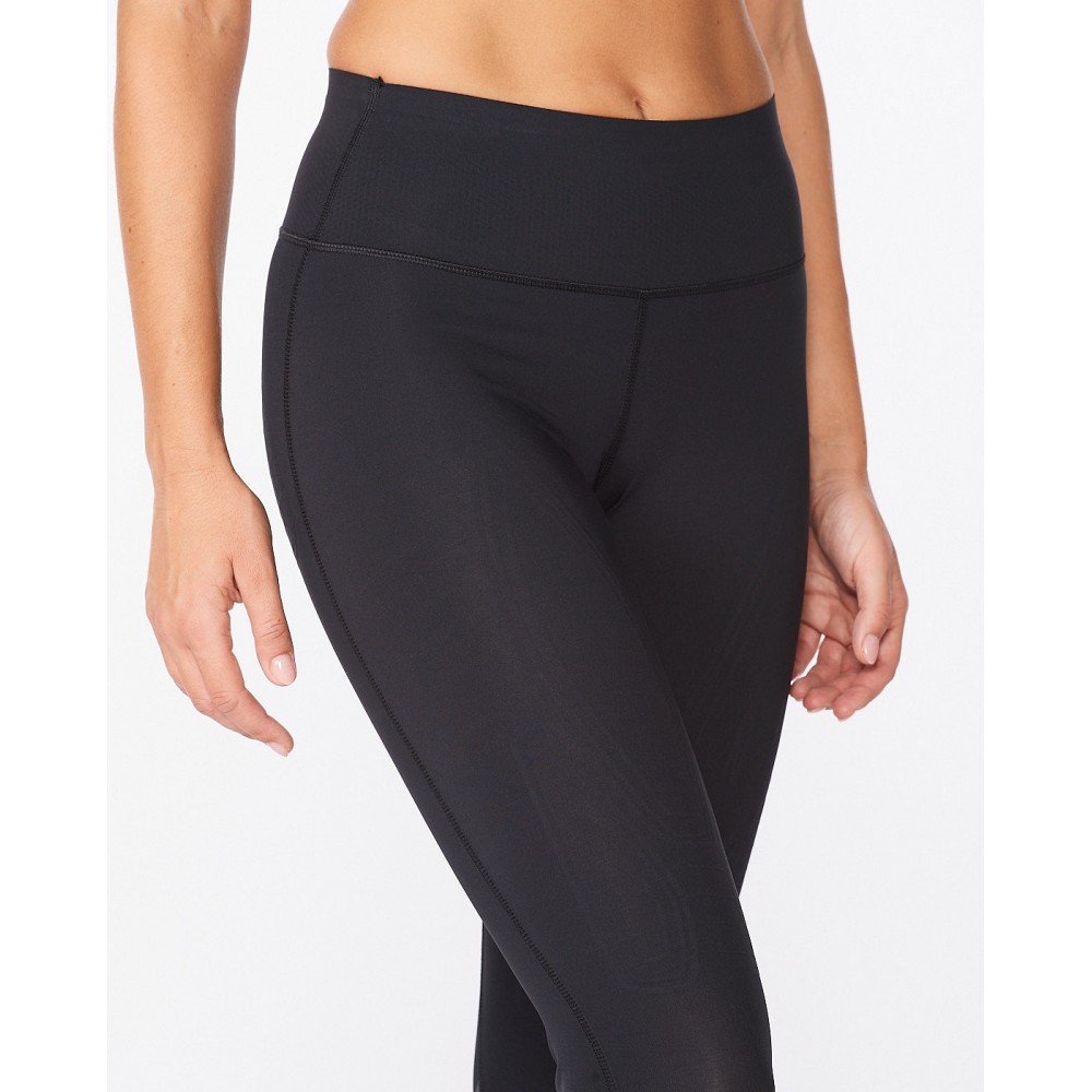Buy 2xu Force Mid-Rise Compression Women Running Tight Black