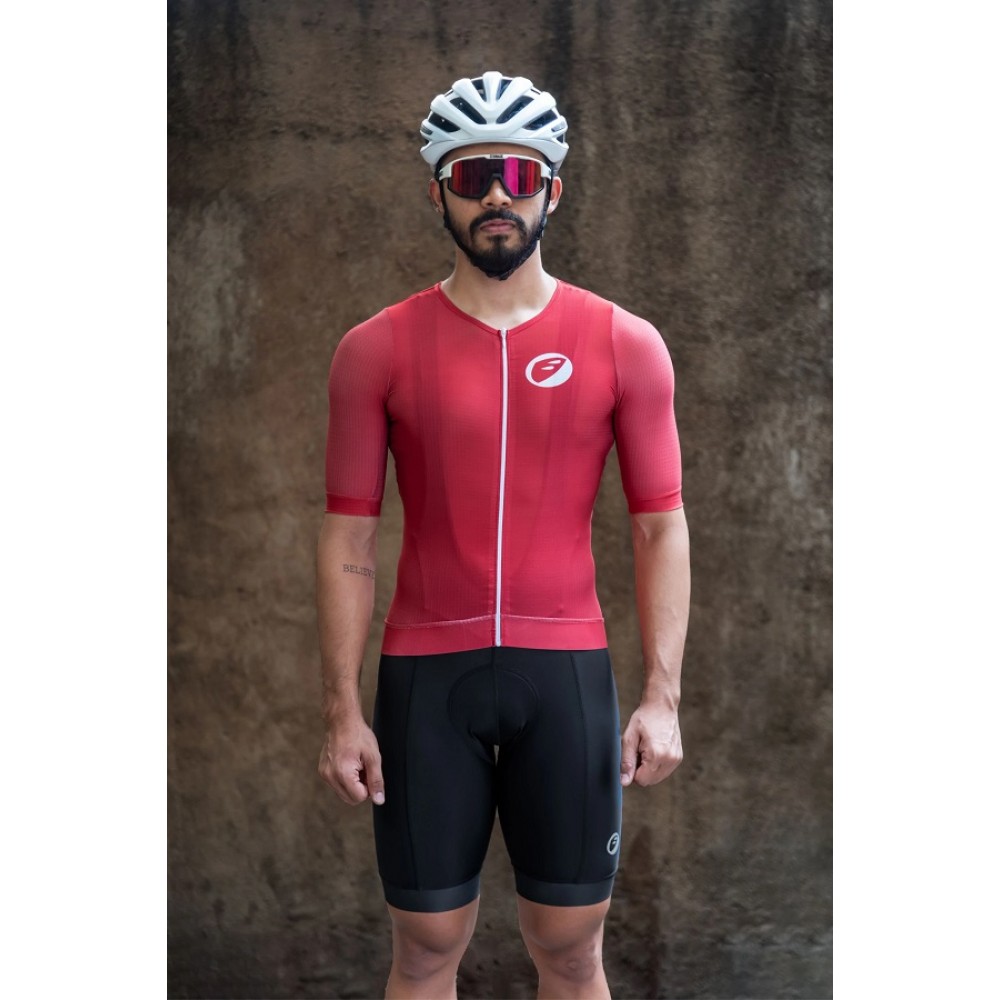 Burgundy sales cycling jersey