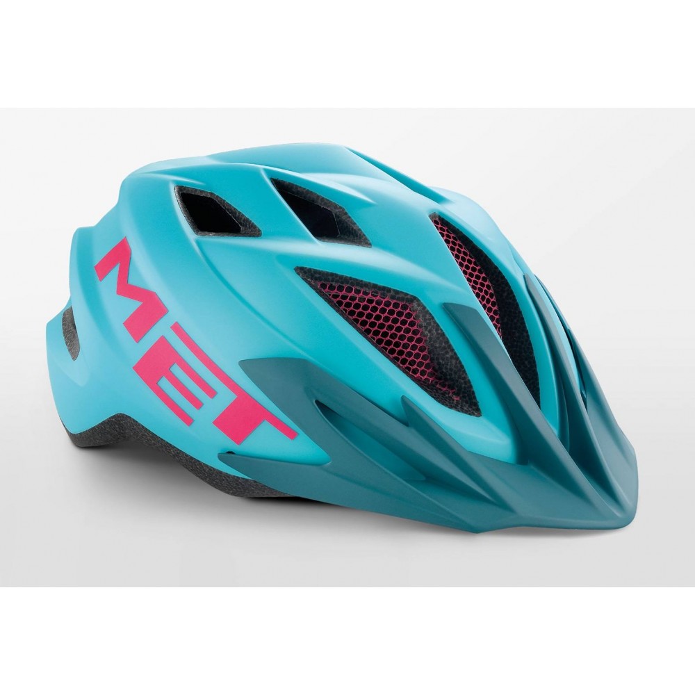 light blue bike helmet