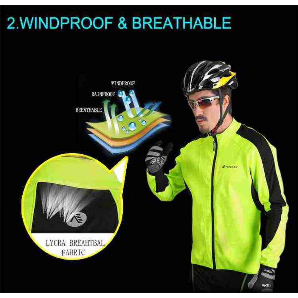 nuckily men's cycling jacket