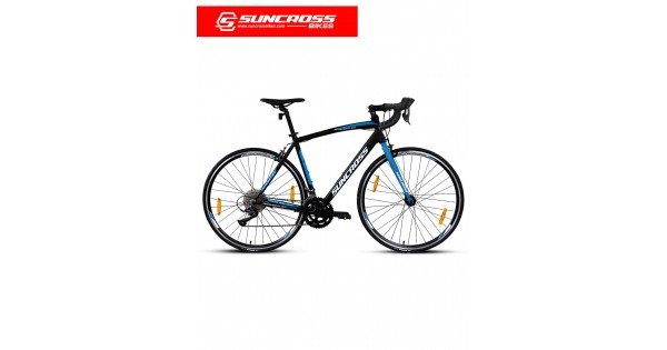 Buy Suncross Racerstar 2 0 Road Black Blue Online in india wizbiker